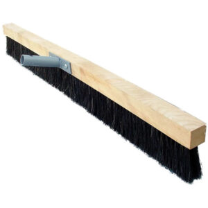 MASTERFINISH HAIR AND FIBRE BRISTLE TIMBER BROOM